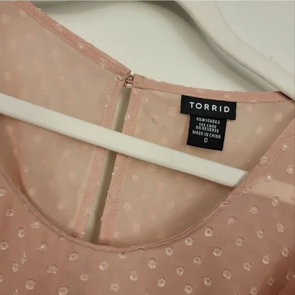 Torrid Ruffled Blouse - Picture 2 of 6